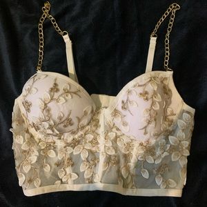 corset crop top